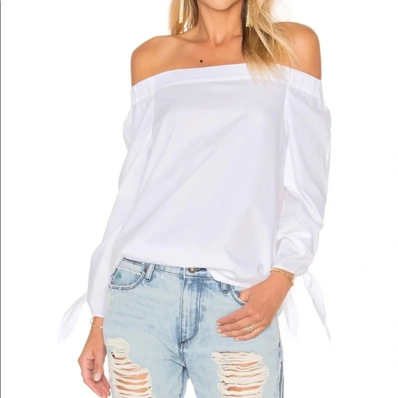 Free People Show Some Shoulder Blouse Small FINAL - Picture 1 of 5